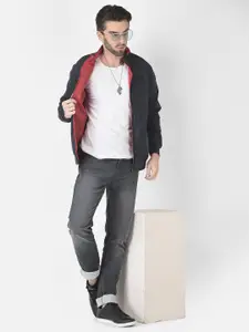 Crimsoune Club Men Reversible Bomber Jacket