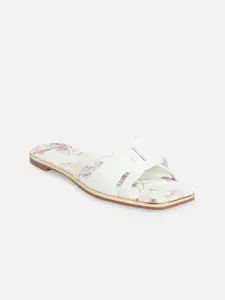 ALDO Women Printed Open Toe Flats with Bows