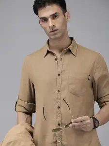 The Roadster Life Co. Men Pure Cotton Casual Shirt