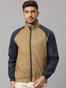 Dennis Lingo Men Colourblocked Outdoor Puffer Jacket