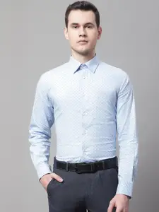 Cantabil Men Printed Cotton Formal Shirt