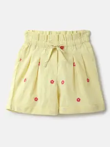 United Colors of Benetton Kids Girls Conversational Printed Shorts