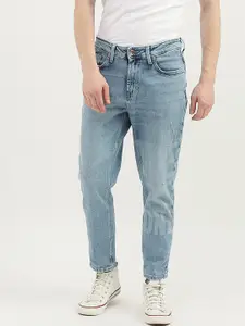 United Colors of Benetton Men Cotton Regular Fit Low Distress Jeans