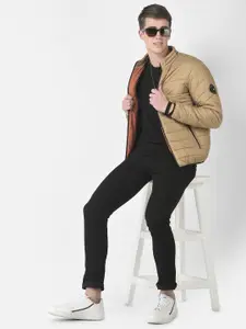 Crimsoune Club Men Solid Padded Jacket