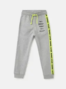 United Colors of Benetton Boys Printed Cotton Joggers