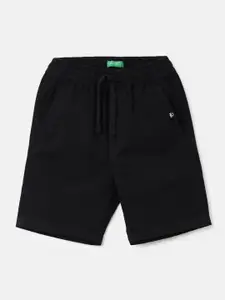 United Colors of Benetton Kids Boys Solid Regular Fit Shorts