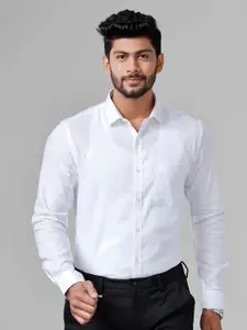 Ramraj Men Linen Smart Formal Shirt