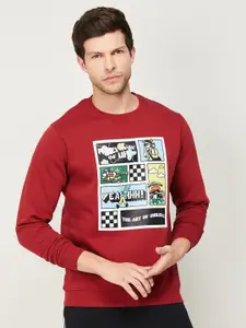 Fame Forever by Lifestyle Men Printed Cotton Sweatshirt