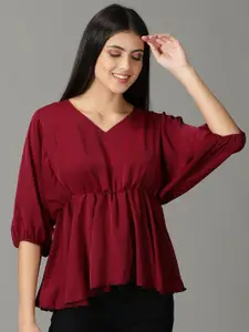 SHOWOFF Extended Sleeves Empire Top