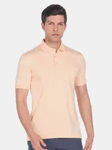 Arrow Men Polo Collar Pure Cotton T-shirt