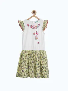 Miyo Girls Floral Cotton Dress