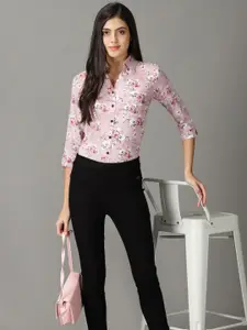 SHOWOFF Women Floral Printed Casual Shirt