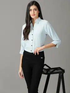 SHOWOFF Women Pinstripes Casual Shirt