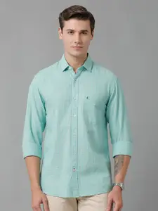 CAVALLO by Linen Club Men Multi Stripes Checked Casual Shirt