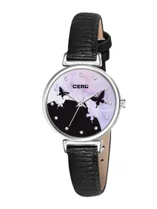 CERO Women Brass Printed Dial & Analogue Watch
