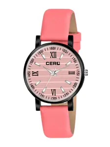 CERO Women Brass Embellished Dial & Analogue Watch
