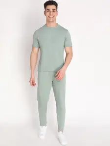 CHKOKKO Men Track Suit Co-Ord Set