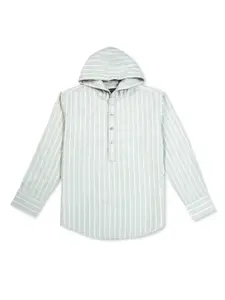 Gini and Jony Boys Striped Casual Shirt