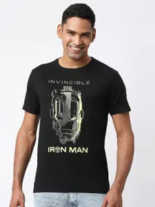 Pepe Jeans Men Iron Man Printed Cotton T-shirt