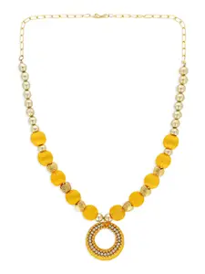 AKSHARA Girls Gold-Plated Necklace