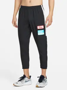 Nike Men Dri Fit Applique Brank Logo Detailed DYE Challenger Running Pants