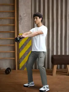 Nike Men Woven Solid Dri-Fit Training Track Pants