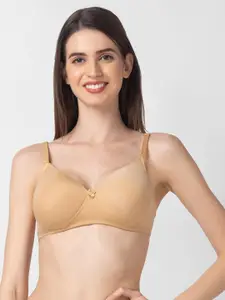 Candyskin Solid Nylon Lightly Padded Non-Wired Bra