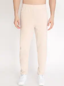 CHKOKKO Men Mid-Rise Relaxed-Fit Track Pants
