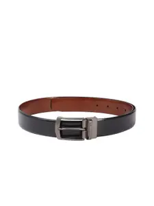 Louis Philippe Men Solid Leather Reversible Formal Belt