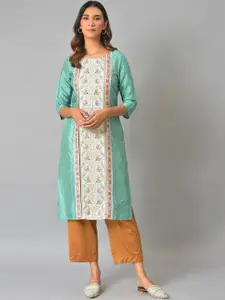 W Women Ethnic Motifs Printed Indie Prints Kurta