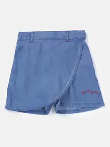 Gini and Jony Girls High-Rise Cotton Denim Shorts