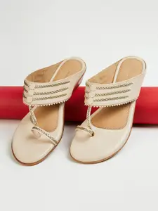 Melange by Lifestyle Women Embellished Ethnic Wedge Sandals