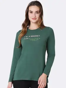 Van Heusen Full Sleeve Round Neck Lounge T-Shirt