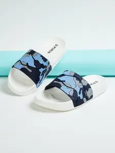 Forca Men Printed Synthetic Sliders