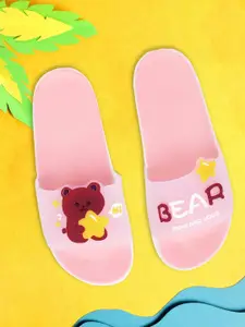 Pampy Angel Women Printed Rubber Sliders