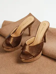 Melange by Lifestyle Textured Stiletto Heels