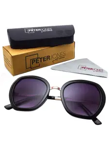 Peter Jones Eyewear Women Butterfly Sunglasses with UV Protected Lens RD020B_S