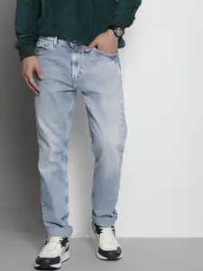 Tommy Hilfiger Men Heavy Fade Mid Rise Acid Wash Jeans