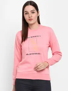 V-Mart Women Printed Sweatshirt