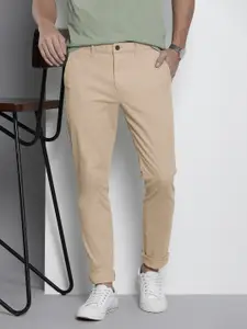 Tommy Hilfiger Men Mid-Rise Slim Fit Trousers