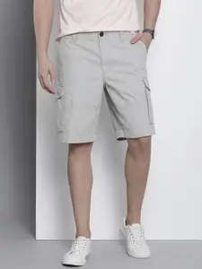 Tommy Hilfiger Men Solid Mid-Rise Cargo Shorts