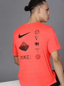 Nike Printed Dri-FIT MILER SS HKNE T-shirt