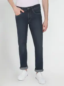 U.S. Polo Assn. Denim Co. Men Slim Fit Low Distress Light Fade Jeans