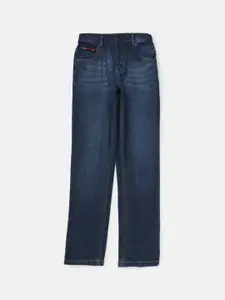 Gini and Jony Boys Cotton Straight Fit Light Fade Jeans