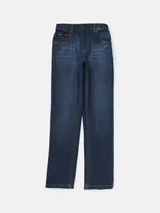 Gini and Jony Boys Cotton Straight Fit Light Fade Jeans
