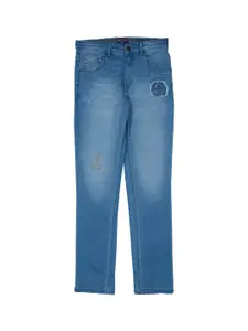 Gini and Jony Boys Cotton Straight Fit Light Fade Jeans