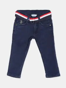 U.S. Polo Assn. Kids Boys Slim Fit Light Fade Jeans