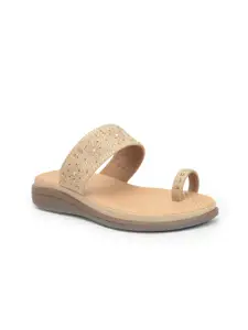 Liberty Women Embellished Ethnic One Toe Flats