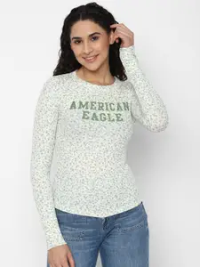 AMERICAN EAGLE OUTFITTERS Women Floral Printed T-shirt