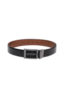 Allen Solly Men Textured Leather Reversible Belt